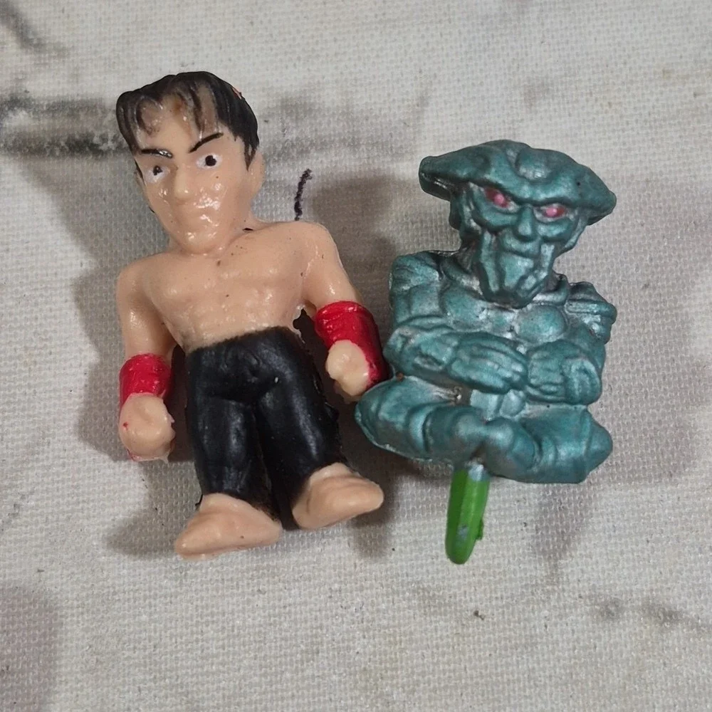 Rare Namco Tekken 3 Forest Law Xiaoyu King Yoshimitsu Phoenix Heihachi Figures‎